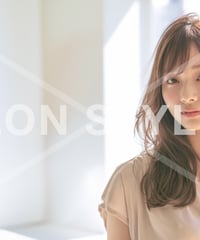 【1オーナー限定】TOP用　ベージュブラウンミディアムくびれレイヤーAIサロンスタイル画像　THBD22
