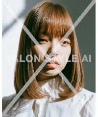 【１オーナー限定】ミディアム顔まわりレイヤーボブAIサロンスタイル　BE_v5