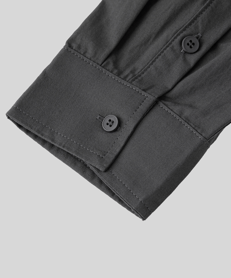 バックタック オーバーサイズ L/Sシャツ / 2color