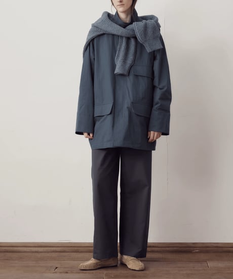 スタンドカラー オーバーサイズ ミリタリージャケット