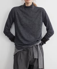 ハイネック タートルネック L/S Tシャツ / 3color