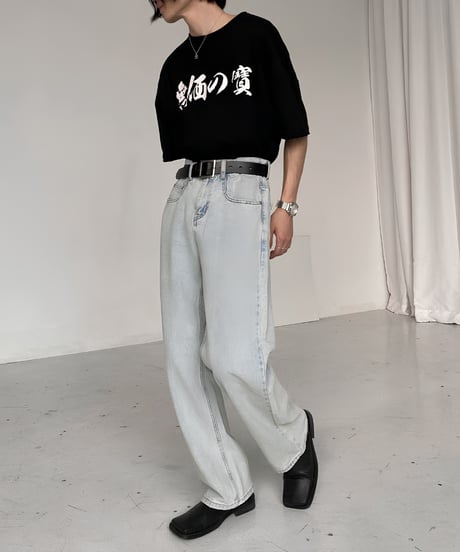 ワードグラフィック ルーズフィット Tシャツ / 2color