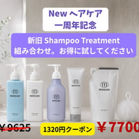 限定2セット　新旧シャンプー・トリートメント組み合わせセット