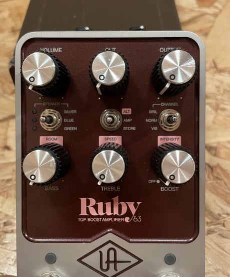 Universal Audio UAFX RUBY / 63 Amplifier