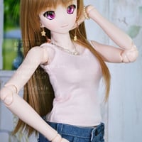 キャミソールの型紙【50cmソフビ】Camisolet PDF Sewing Pattern for 50cm dolls (small 1/3 scale)