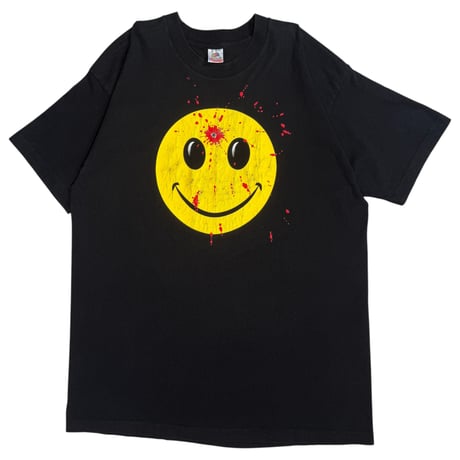 "GUN SHOT SMILE" FRUIT OF THE LOOM X-LARGE 1396