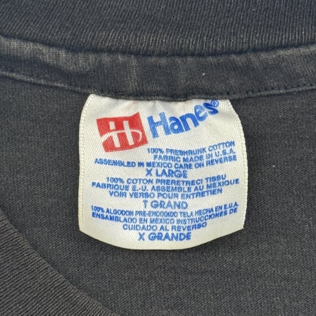 NIRVANA "SLIVER BACKSTAGE PASS" HANES X-LARGE 2990
