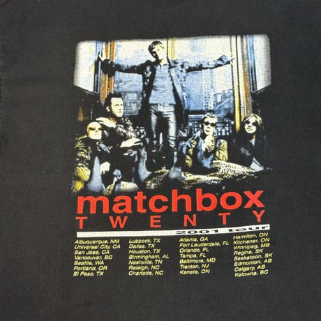 MATCHBOX TWENTY "TOUR 2001" AAA X-LARGE 3145