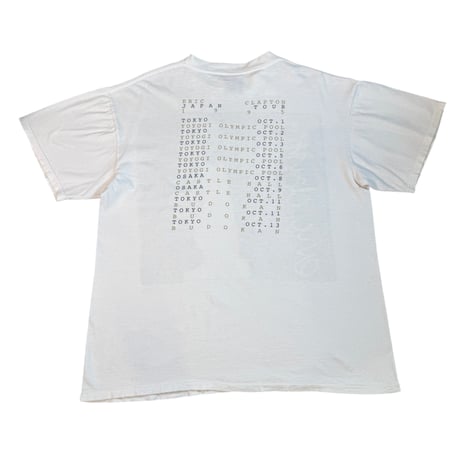 ERIC CLAPTON "JAPAN TOUR 1995" TULTEX LARGE 3217