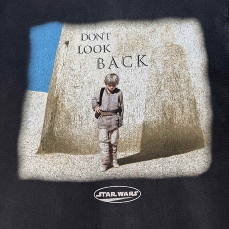 STARWARS "DON'T LOOK BACK" STARWARS TAG FITS LIKE LARGE 3163