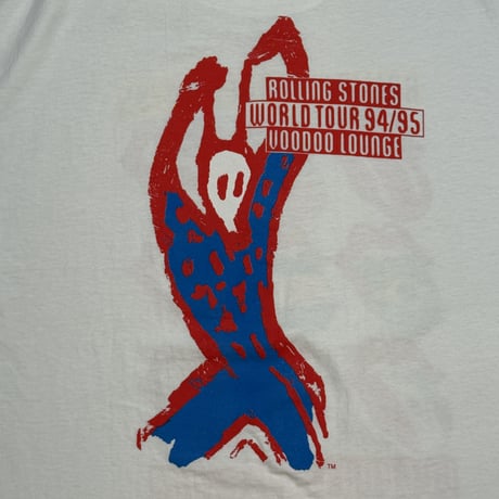THE ROLLING STONES "VOODOO LOUNGE WORLD TOUR 94/95" BROCKUM X-LARGE  3495