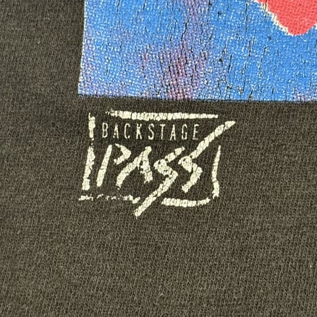 NIRVANA "SLIVER BACKSTAGE PASS" HANES X-LARGE 2990