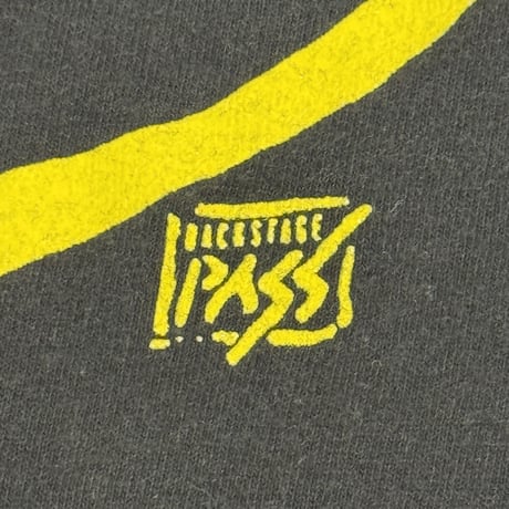 NIRVANA "SMILE BACKSTAGE PASS" HANES X-LARGE 2993