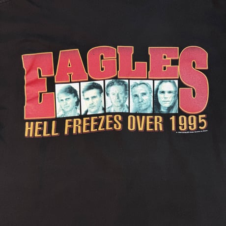 EAGLES "HELL FREEZES OVER 1995" GIANT  X-LARGE 3313