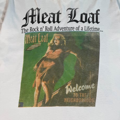 MEAT LOAF "WELCOME TO THE NEIGHBOURHOOD" SHORT HILLS FITS LIKE X-LARGE 4064