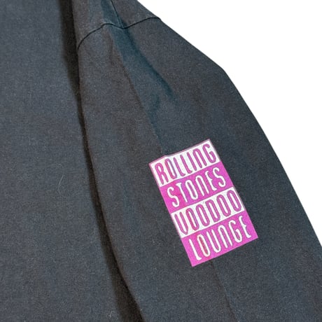 THE ROLLING STONES "PURPLE SPIKE TONGUE" LS  SCREENSTARS X-LARGE 3395