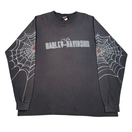 HARLEY DAVIDSON "SPIDER,SUPER STITION" LS HARLEY TAG FITS LIKE XX-LARGE 4153