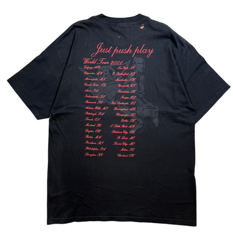AEROSMITH "JUST PUSH PLAY" OPTIMA X-LARGE 1639