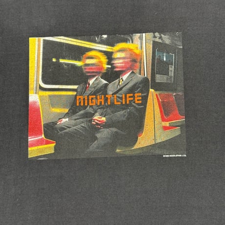 PET SHOP BOYS "WORLD TOUR 1999/2000" REDWOOD X-LARGE 1450