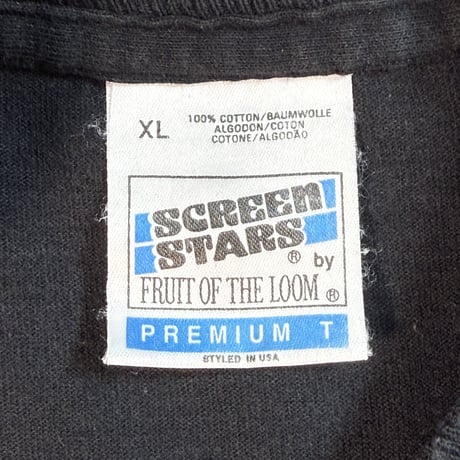 THE ROLLING STONES "PURPLE SPIKE TONGUE" LS  SCREENSTARS X-LARGE 3395