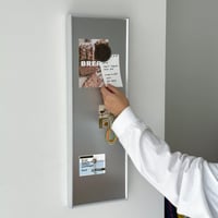 board-03015　Stainless Slim Magnetic Board 60×20cm