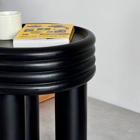 table-03241　Stacked Ring Round Side Table