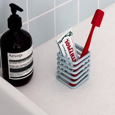pot-03023　Square Color Spring Holder