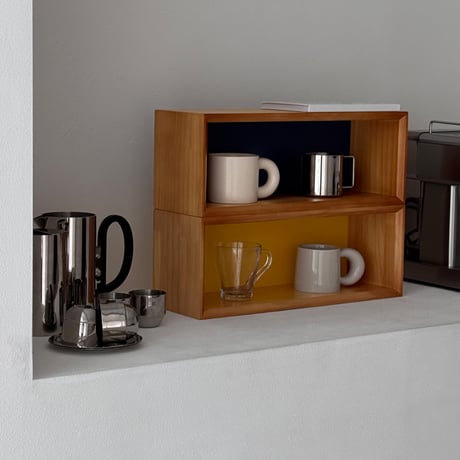 rack-03130　Natural Wood Back Panel Display Rack