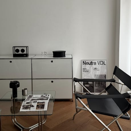 poster-03106　Neutra VDL Studio And Residences Silver Frame Art Poster 50×40 70×50