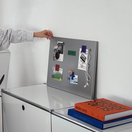 board-03016　Unframed Stainless Steel Magnet Board 50×40cm