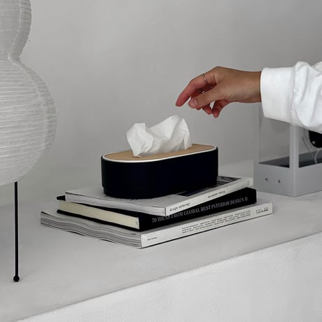 tissuebox-03040　Bamboo Tissue Case