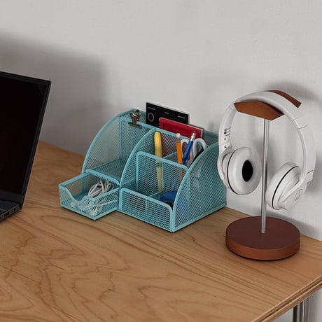 stationery-03058　Steel Mesh Desk Organizer
