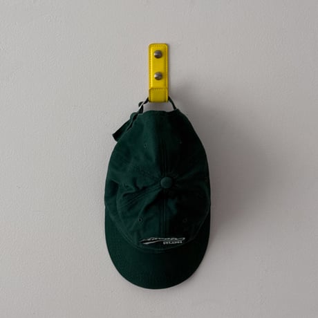 wall-03148　Vegan Patent Leather Straight Line Wall Hook