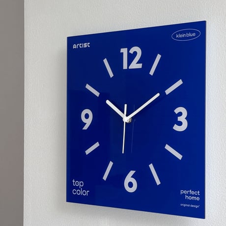 clock-03127　Graphic Color Acrylic Panel Wall Clock Silent