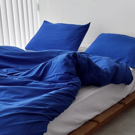 beddingsets-03180　blue×light blue Reversible Bedding Sets