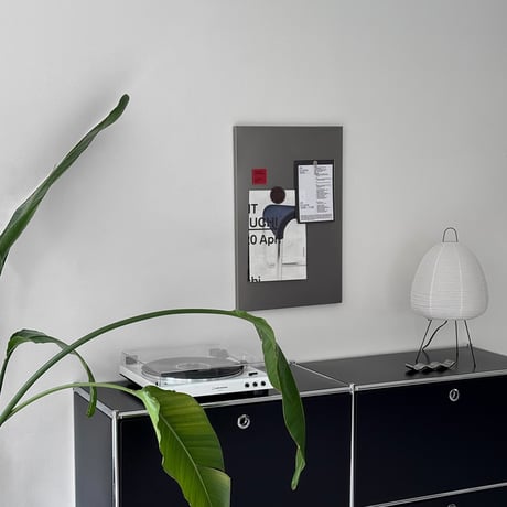 board-03016　Unframed Stainless Steel Magnet Board 50×40cm