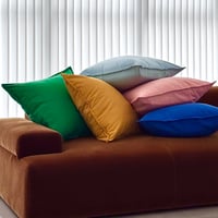 cu-03147　Cotton Canvas Plain Color Cushion Cover 45×45cm / 50×50cm