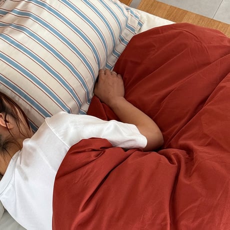 beddingsets-03174　stripe×red×white Bedding Sets