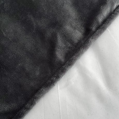 beddingsets-03212　Warm Thick Fiber Brushed Stripe Bedding Set (White×Gray)