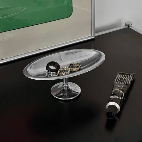 compote-03015　Stainless Oval Compote Dish