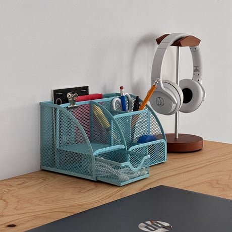 stationery-03058　Steel Mesh Desk Organizer