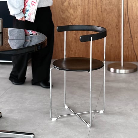 chair-03118　 Curve Arm Folding Chair Reproduction