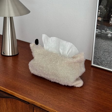 tissuebox-03100　Boucle Soft Tissue Case