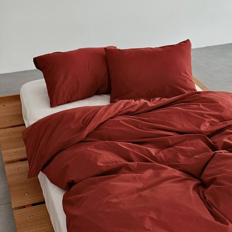 beddingsets-03181　red×white Bedding Sets