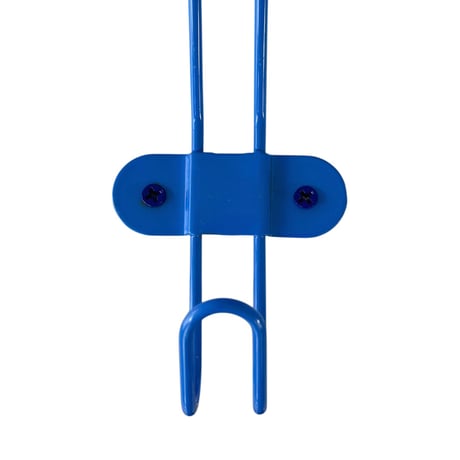 wall-03130　Wire Double Wall Hooks (Set of 3 in the Same Color)