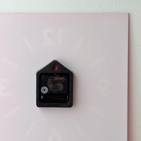 clock-03127　Graphic Color Acrylic Panel Wall Clock Silent