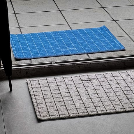 mat-03121　POOL TILE Grid Design Mud Scraper Mat 40cm×60cm