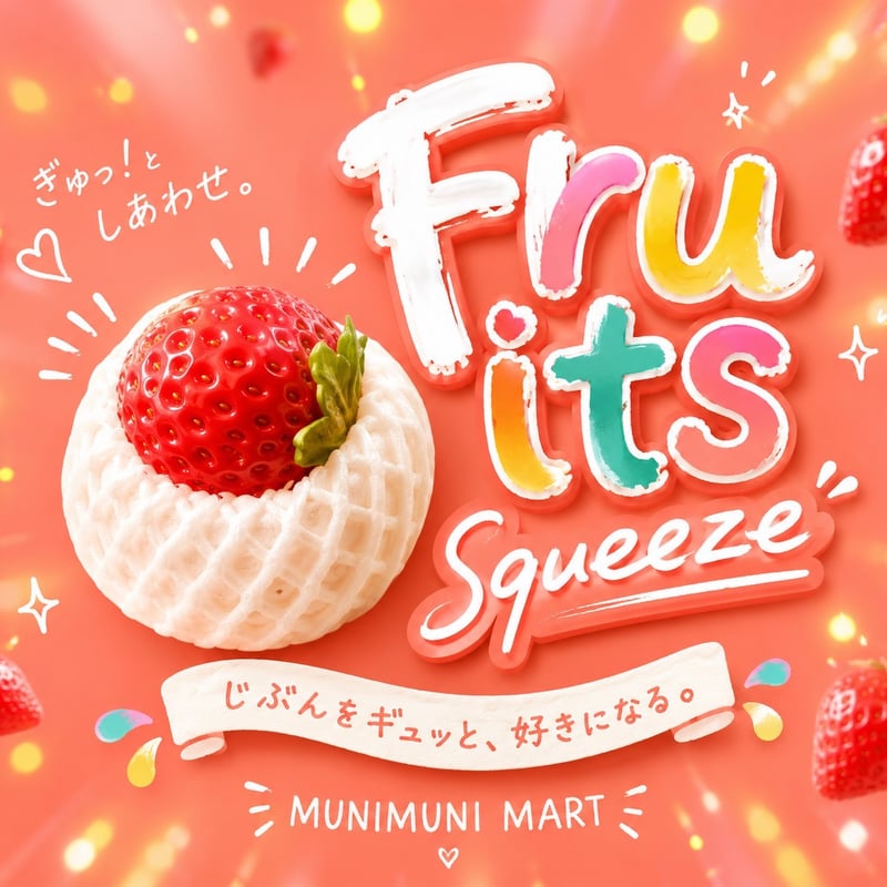 スクイーズ【フルーツシリーズ】開封後のキャンセル | MUNIMUNI MART