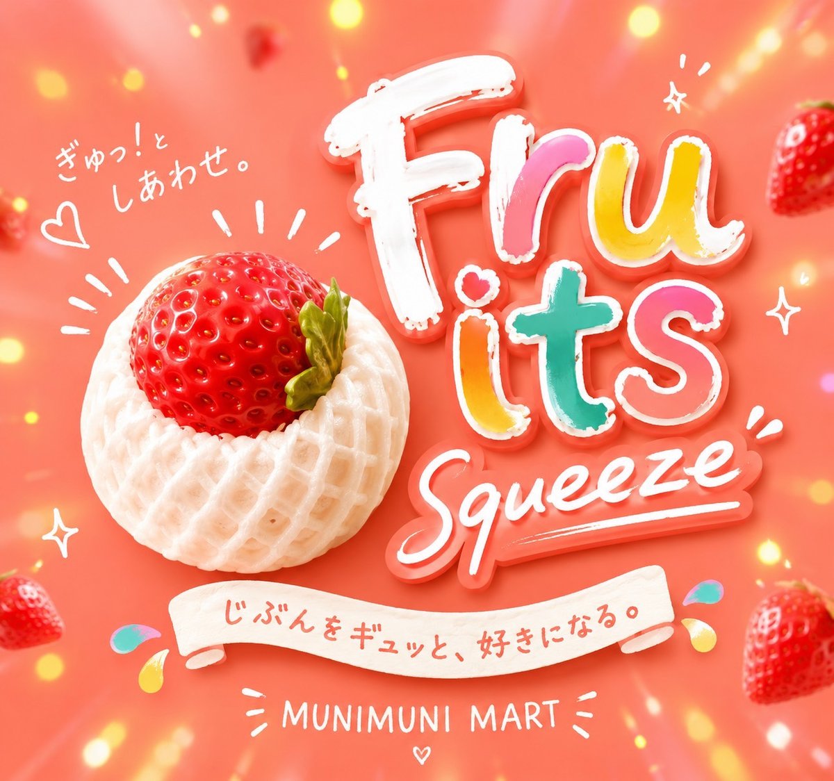 スクイーズ【フルーツシリーズ】開封後のキャンセル | MUNIMUNI MART