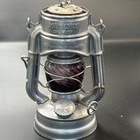 （非耐熱）メモリーランタン用琉球ガラスグローブ  紫×クリア